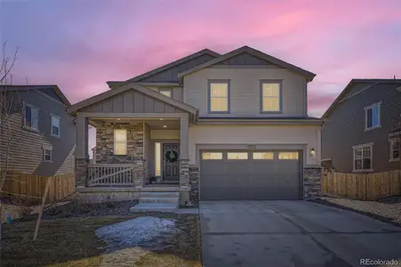 New construction Single-Family house 24274 E Walsh Ave, Aurora, CO 80018 Elbert- photo 0