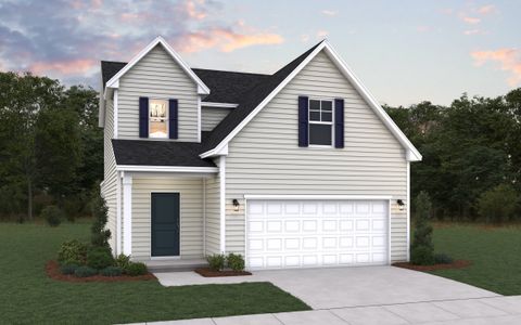 New construction Single-Family house 2111 Malmo Loop Rd Ne, Leland, NC 28451 plan Walker - Single Family Homes - image