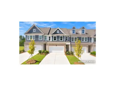 New construction Townhouse house 6445 Pinin Pl, Cumming, GA 30041 plan The Wake C - image
