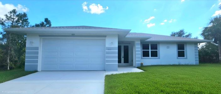 New construction Single-Family house 3515 58Th St W, Lehigh Acres, FL 33971 - image