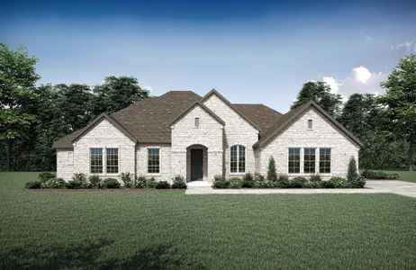 New construction Single-Family house 204 Rusty Colt, Liberty Hill, TX 78642 plan Amber - image