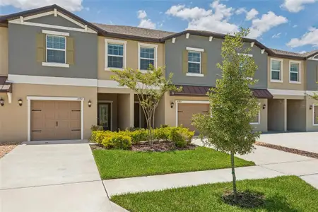 New construction Townhouse house 10989 Wishing Cloud Rd, Land O' Lakes, FL 34638 - image