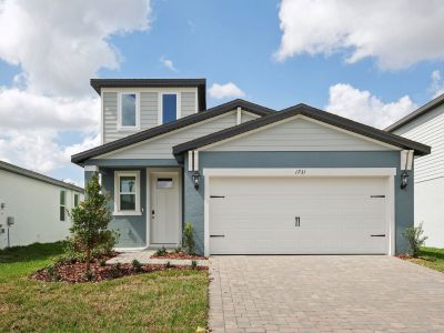 New construction Single-Family house 1731 Brekey Wy, Zephyrhills, FL 33541 plan Yellowstone - image