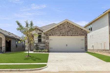 New construction Single-Family house 1609 Edgeway Drive, Aubrey, TX 76227 Cottonwood- photo 0