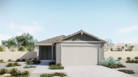 New construction Single-Family house 7476 S Bullseye Wy, Tucson, AZ 85756 plan Bisque - image