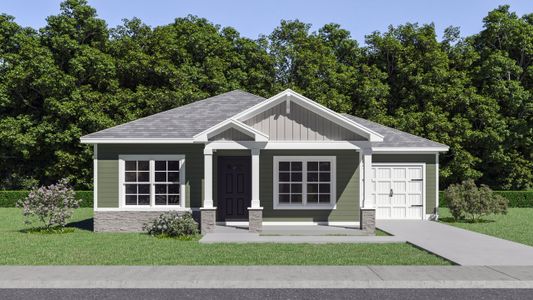 New construction Single-Family house Ridgeland, SC 29936 plan Dogwood B 1-Car - image