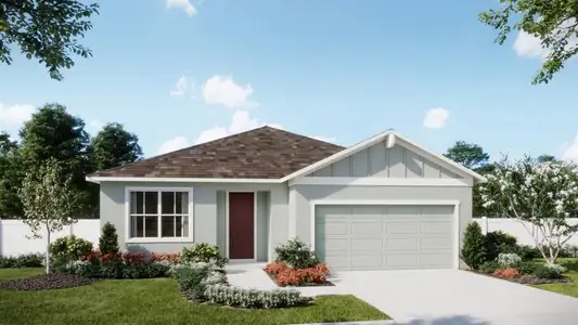 New construction Single-Family house 24526 Hodges Reserve Ave, Howey-in-the-Hills, FL 34737 plan Luna - image