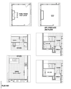 New construction Single-Family house 1604 Ramble Wy, Celina, TX 75009 plan 1461 - image 7