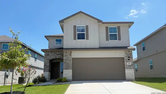 New construction Single-Family house 268 Violet Sylph, San Antonio, TX 78253 plan The Kate - image