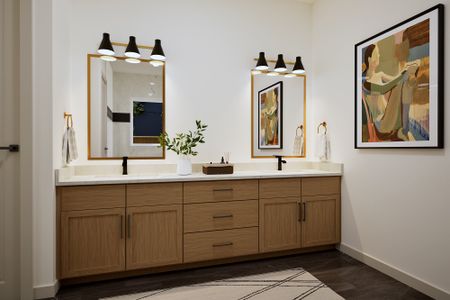 New construction Single-Family house 6205 Whitebrush Pl, Fort Worth, TX 76123 plan The Violet - image 12