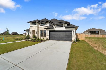 New construction Single-Family house 6414 Citron Elm Rd, Manvel, TX 77578 Lindsay- photo 0