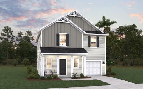New construction Single-Family house 74 Stone Creek Dr, Coats, NC 27521 plan Freelance - image