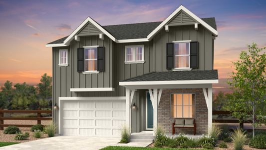 New construction Single-Family house 8776 Whiteclover St, Littleton, CO 80125 plan Ridgway - image
