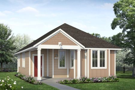 New construction Single-Family house 182 Hortus Dr, Kyle, TX 78640 plan 1105 Casetta - image