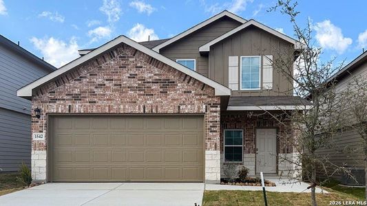 New construction Single-Family house 1542 Champagne Oak, New Braunfels, TX 78130 plan The Nicole - image