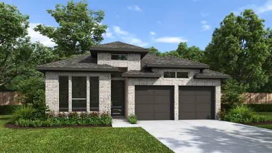 New construction Single-Family house 31530 Bramble Hollow Ct, Fulshear, TX 77441 plan 2188W - image