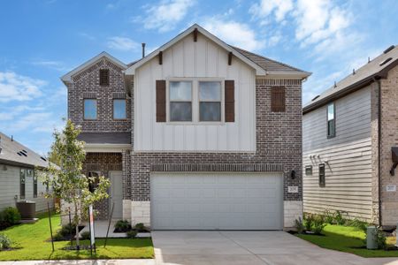 New construction Single-Family house 205 Hornet St, Elgin, TX 78621 plan Willow | Trinity Ranch - image