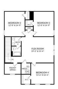 New construction Single-Family house 3280 Croftside Cmns, Powder Springs, GA 30127 plan The Yarmouth - image