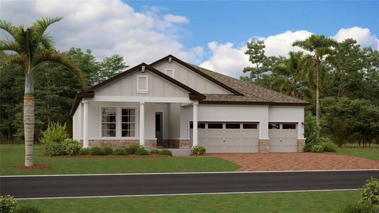 New construction Single-Family house 4638 Southern Valley Loop, Brooksville, FL 34601 Daybreak- photo 0 0