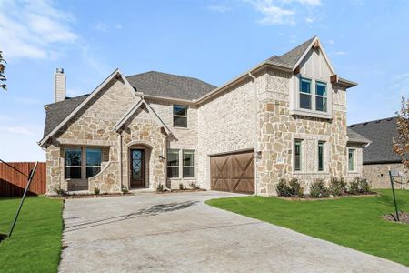 New construction Single-Family house 4413 Bel Air Drive, Midlothian, TX 76065 Spring Cress II- photo 0