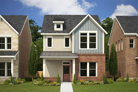New construction Single-Family house 1019 Harmony Trl, Argyle, TX 76226 plan The Crossgate - image