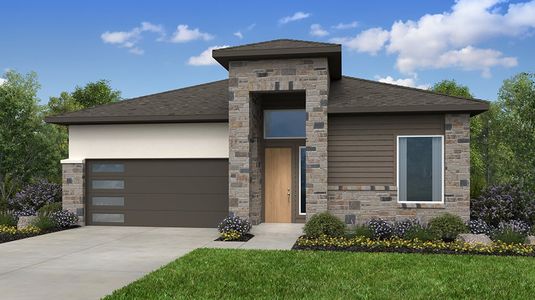New construction Single-Family house 13503 Settlers Farm Trce, Buda, TX 78610 plan Burnet - image