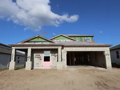 New construction Single-Family house 12218 Stirrup Dr, Dade City, FL 33525 plan Elmhurst Bonus - image