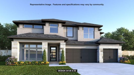 New construction Single-Family house 8904 Fallkill Dr, Austin, TX 78744 plan 3413E - image