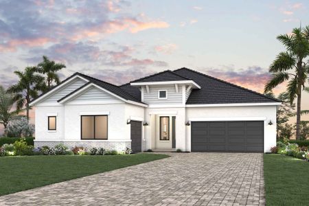 New construction Single-Family house 17802 Blue Hespher Dr, Venice, FL 34293 plan The Bonham - image