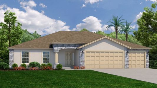 New construction Single-Family house 3120 Lakeland Ave, Palm Bay, FL 32908 plan Paradise - image