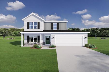 New construction Single-Family house 245 Bourbon Smt, Raeford, NC 28376 - image