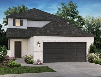 New construction Single-Family house 30406 Creek Valley Ct, Magnolia, TX 77354 plan 3079 Elevation A - image
