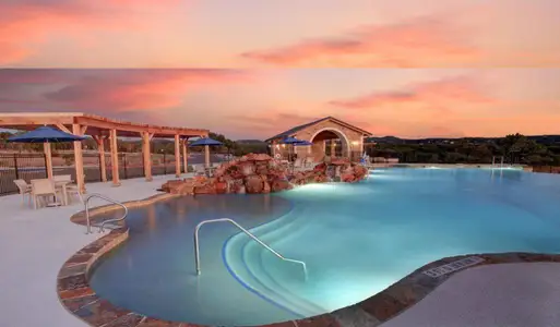 New construction Single-Family house 7409 Desert Needle Dr, Lago Vista, TX 78645 plan The Collins - image