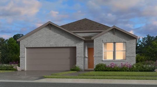 New construction Single-Family house 9731 Pettus Creek Drive, Cypress, TX 77433 Azalea- photo 0