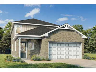New construction Single-Family house 3529 Hank Dr, Heartland, TX 75126 plan The San Marcos E - image