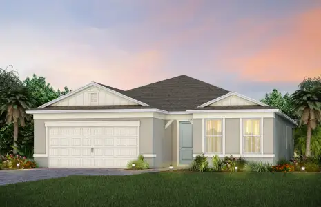 New construction Single-Family house 6282 Snow Tree Ln, St. Cloud, FL 34771 plan Mystique - image