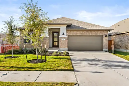 New construction Single-Family house 113 Mcdougall Pass, Liberty Hill, TX 78642 plan Clebourne - image