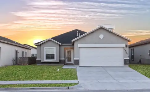 New construction Single-Family house El Paso, TX 79927 plan Acoma 1652 SSC - image