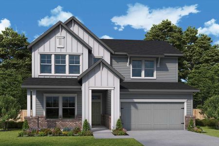 New construction Single-Family house 730 Iron Willow Lp, Dripping Springs, TX 78620 The Primrose- photo 0