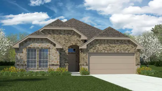 New construction Single-Family house 15009 Ram Rock Dr, Aledo, TX 76008 plan Crownpoint - image