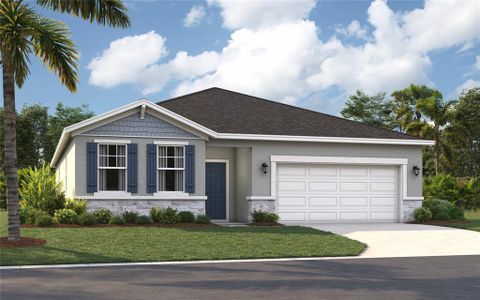 New construction Single-Family house 6755 Winterberry Dr, Lake Hamilton, FL 33851 plan Webber - image