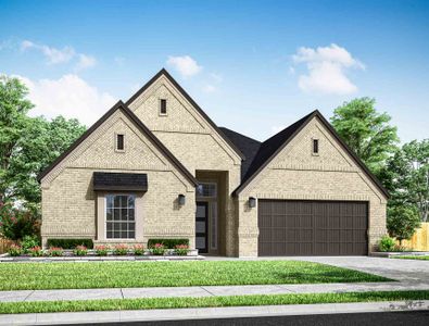 New construction Single-Family house 7530 Sunset Ridge Lane, Fulshear, TX 77441 - photo 0