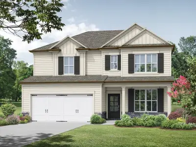 New construction Single-Family house 49 Madilyns Pl, Statham, GA 30666 plan The Windhurst - image