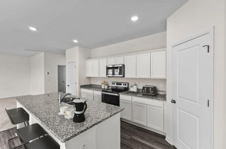 Open Concept Kitchen - Virtually Staged