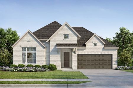 New construction Single-Family house 9202 Limestone Mill Wy, Manvel, TX 77578 plan The Begonia - image
