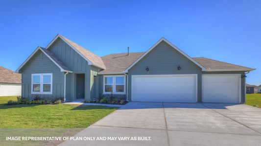 New construction Single-Family house 185 Teal St, Fredericksburg, TX 78624 plan The Frisco - image