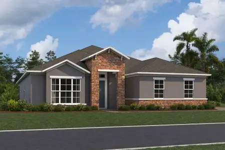 New construction Single-Family house 3722 Wolves Creek Pl, Apopka, FL 32712 plan Corina Xl Sl - image