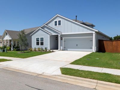 New construction Single-Family house 166 Wagon Spoke Wy, Liberty Hill, TX 78642 plan Savannah First - image