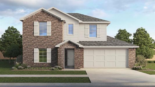 New construction Single-Family house 5143 Totem Trl, Denton, TX 76207 2332 Nolan- photo 0