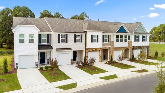 New construction Townhouse house 17 Hosta Way, Angier, NC 27501 Litchfield- photo 0